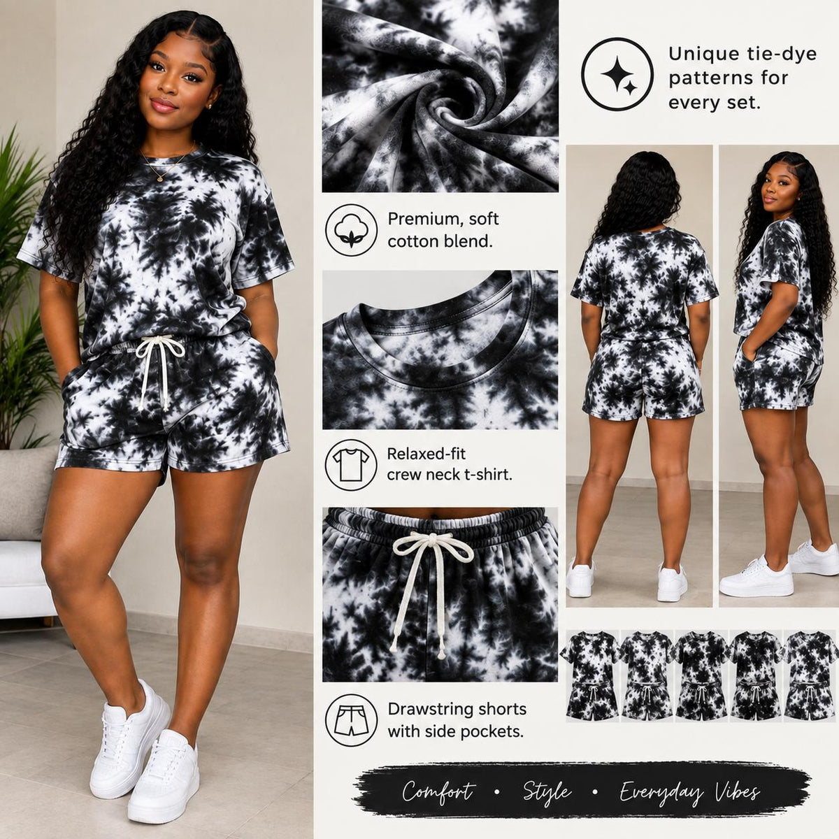 Trendy Tie-Dye Sets